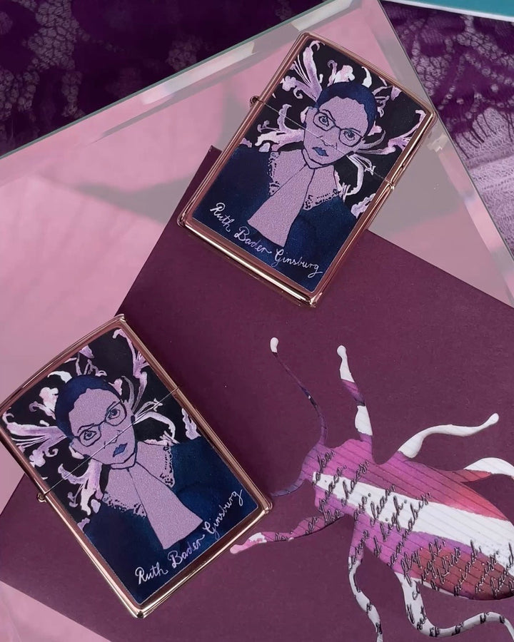 Ruth Bader Ginsberg Zippo