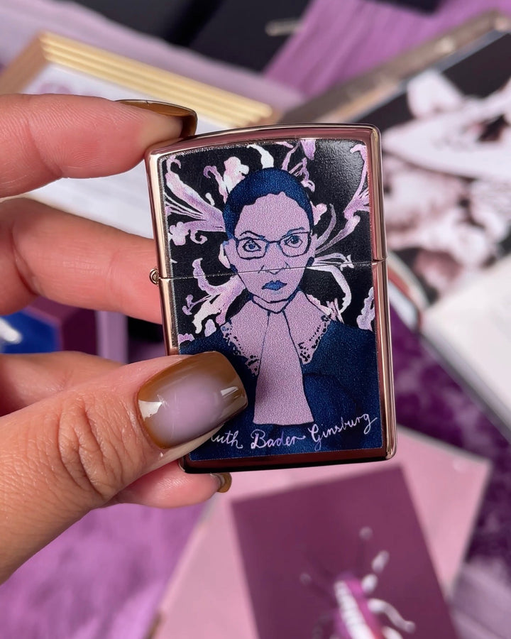 Ruth Bader Ginsberg Zippo